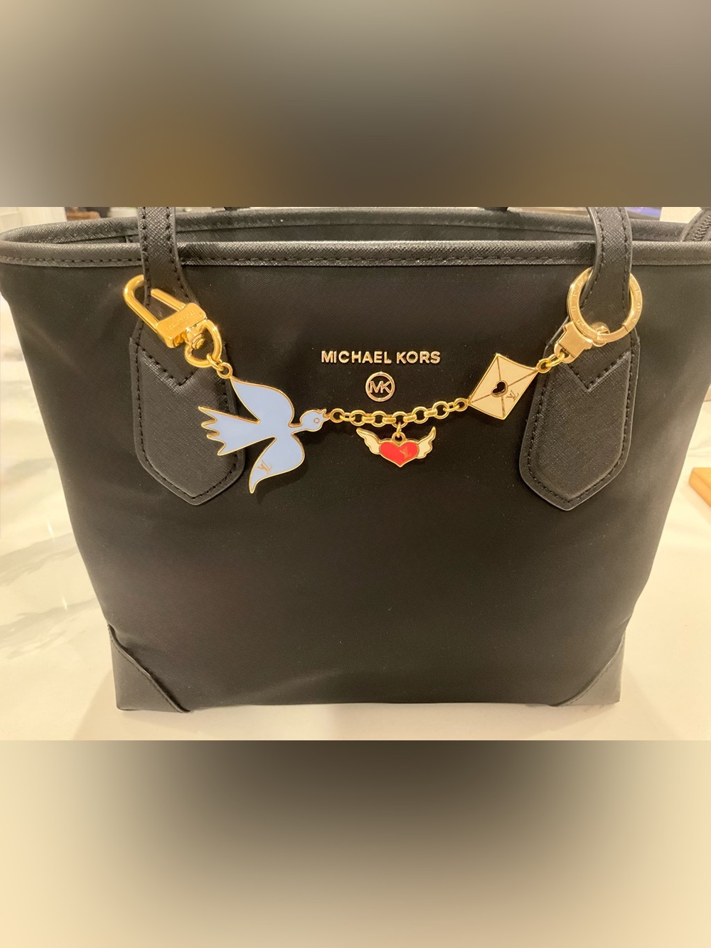 Louis Vuitton Love Birds Key Chain and Bag Charm - Picture 6 of 6